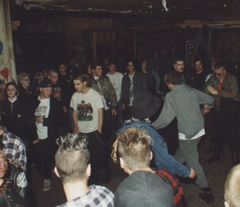 Social Outcast show @ the Capitol Theater (in the fallout shelter), March, 1991. #2 Crowd shot. Photo by and courtesy of Ace Morgan © 1991. https://www.facebook.com/acemorganphoto/
