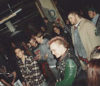 Social Outcast show @ the Capitol Theater (in the fallout shelter), March, 1991. Crowd shot. Photo by and courtesy of Ace Morgan © 1991. https://www.facebook.com/acemorganphoto/
