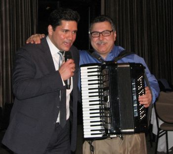 Performing with my great friend & Tenor Great Aaron Caruso
