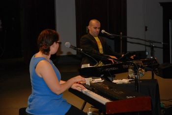 Dueling Pianos; Smithfest; Lowell, MA; October 2014
