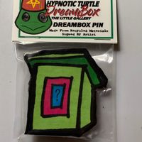 Hypnotic Turtle Dream Box DreamBox Large Pin