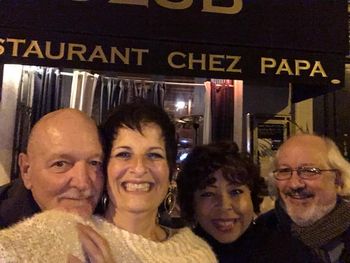Cleveland's own, Debbie and John enjoy Paris.
