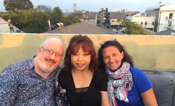 Gerard, Leslie, & Emilie in Venice, CA.
