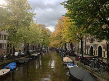 Canal in Amsterdam.
