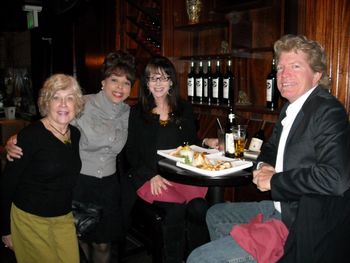 Mary Blum, Leslie, Karen & Richard at Kobe Steak House
