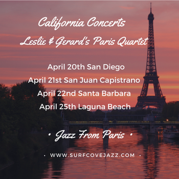 California Concerts April, 2018
