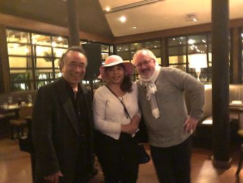 Bayside Gig Ron Kobayashi, Leslie, Gerard April, 2018.
