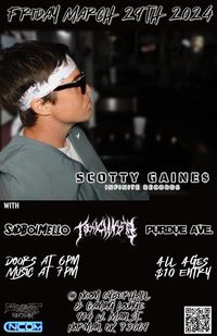 Zombierot Showcase - W/ Scotty Gaine$, T0xic Wa5te, SadBoiMello, Purdue Ave.