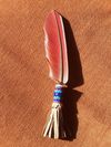 Beaded Macaw Feather