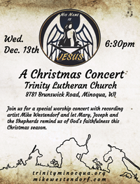 His Name is Jesus Christmas Concert @ Trinity Lutheran