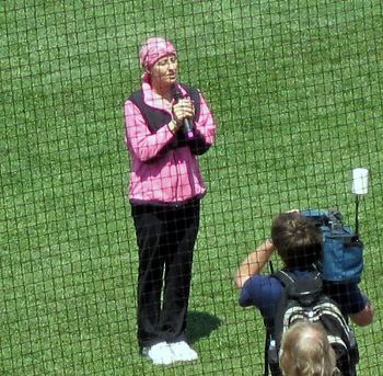 National Anthem for the Portland Sea Dogs 2011 Performed during treatment for breast cancer
