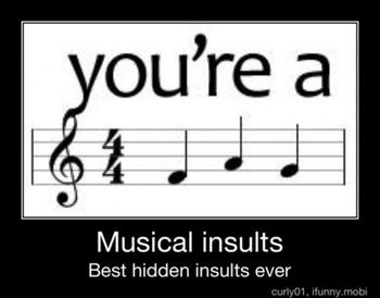 insults
