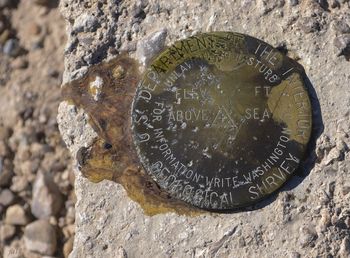 Marker Big Bend National Park
