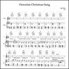Hawaiian Christmas Song - Sheet Music