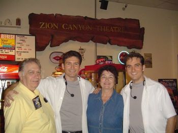 Mom & Dad with The Thomas Brothers Zion Canyon - Springdale, UT

