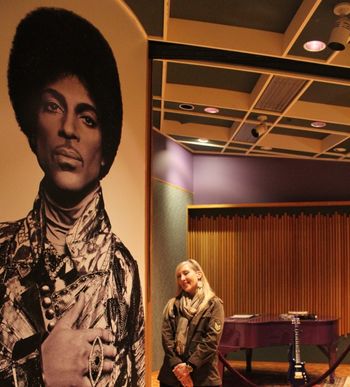 Paisley Park is in my heart. Prince will always be part of the soul of my hometown. Taken in Studio B @ Paisley Park.
