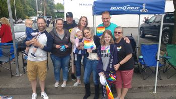 Family support at Pride
