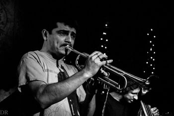 2014 DO JAZZ SEXTET @ THELONIOUS CLUB BUENOS AIRES by Diego Ricard 10 Mariano Loiácono (trompeta), Jerónimo Carmona (contrabajo)
