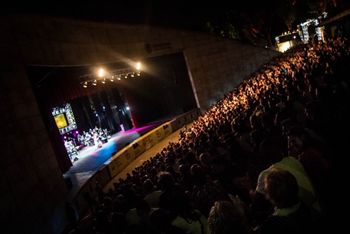2013 FESTIVAL INTERNACIONAL BUENOS AIRES JAZZ:DELFINA & ARTISTRY BIG BAND. 10 2500 PERSONAS NOS ESCUCHARON EN PARQUE CENTENARIO. 2500 PERSONS AT CENTENARY PARK AMPHITEATRE
