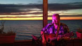 vlcsnap-2017-09-19-20h38m52s815-960 Bob Performing at Public House in Hamburg, NY on a magical summer evening.
