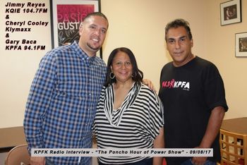 KPFK 90.7FM - The Pocho Hour of Power Radio Show Interview 09/08/17
