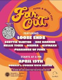 POSTPONED UNTIL 07/26/24: Far Out Funk and Blues Fest