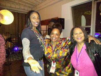 Sacramento Music Summit Creative Exchange After-Party.  Karyn White, Ms. Pearl (Faces Of Success Radio-FOSR) & Cheryl Cooley (Klymaxx) _pic 6
