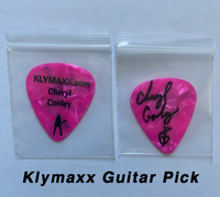 Klymaxx.com Guitar Pick Autographed