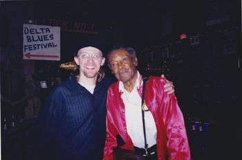 Blues Harmonica Maestro Willie Foster (Greenville, MS circa late 90's.
