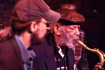 Learning from the Maestro, Herman Green Rum Boogie Cafe, Beale Street (Jan. 2016)
