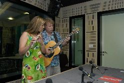 Miss Mary and David on Swiss Radio
