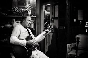 Hanging in Barry Rapp's music room. Photo by Kristen Morgan ~ Lanierstar Photography
