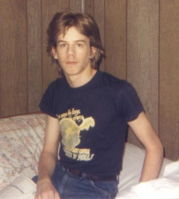 My Gawky Teenage Self, circa 1986
