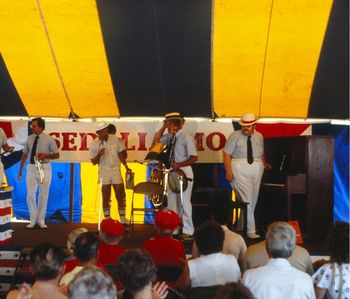 IMG1 In June of 1983 I travelled to Sedalia Missouri for the one and only ragtime festival I have ever attended. In attendance were such notables as Bob Darch, Rudi Blesh, Trebor Tichenor, Ian Whitcomb, Dick Zimmerman, and David Jason.
