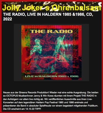 The RADIO-Jolly's Joker Ohrenbalsam
