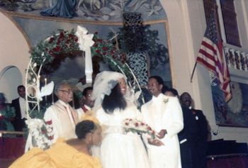 I Now Present You - Husband and Wife - Wedding Day (November 4, 1984) Second Baptist Church - Los Angeles

