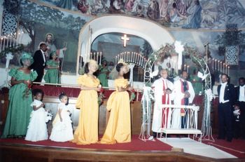 Wedding Party - November 4, 1984 Second Baptist Church - Los Angeles
