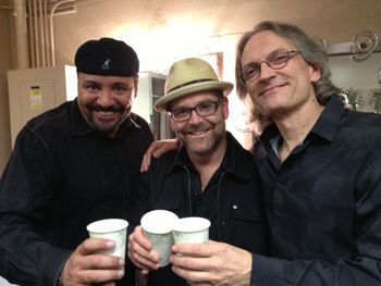 With Terrance Simien and Sonny Landreth, 2013
