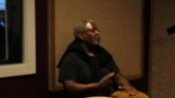 Music Percussionist Steve Taylor in the Music Lab 4/1/017
