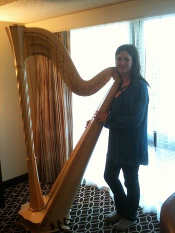 At AHS Harp Conference NYC.

