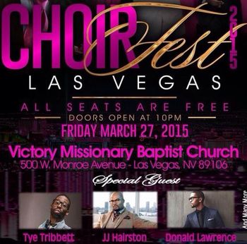 Bishop Hezekiah Walker's Choir Fest 2015 Las Vegas Singing in Las Vegas 2015
