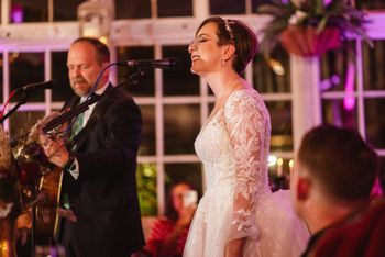 Singing with the Bride!
