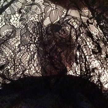 Through the Lace: Selfie inspired by a night at Electric Lady Studios, 2014. Used for "Alexander/Isabella" album art.
