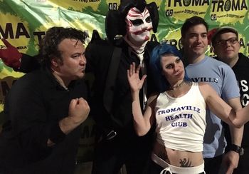 With SGT Kabukiman NYPD TROMA event in memory of Joe Fleishaker at Lucky 13 Saloon, BKLYN
