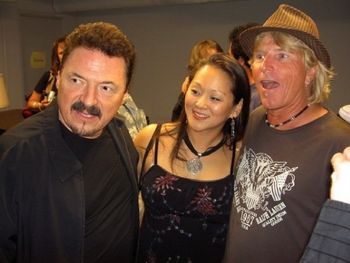 Toto's Bobby Kimball, Fergie Ferguson and me
