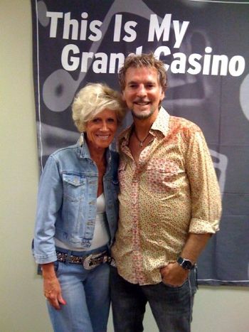 Claudia Lawrence with Kenny Loggins
