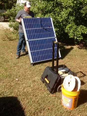 Solar install w/Bob Hattier
