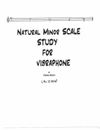 Natural Minor Scale Study for Vibraphone  12 Keys