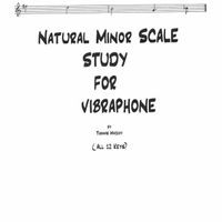 Natural Minor Scale Study for Vibraphone  12 Keys