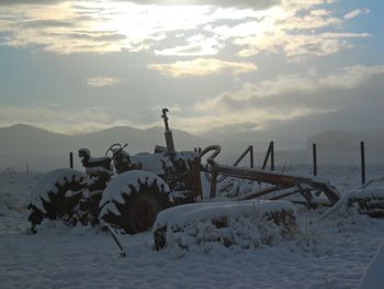 A Lonely Tractor © Bar Scott 2012
